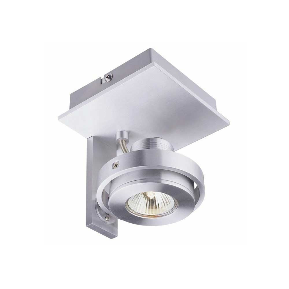 Artdelight spot Meist - 1 lichts - 11.5 x 15 cm - aluminium