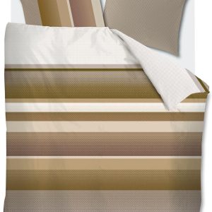 Beddinghouse dekbedovertrek Rhys – 260×200/220 cm – goud Beddinghouse dekbedovertrek Rhys – 260×200/220 cm – goud