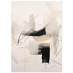 Artfulprints Abstract – Chique brush 3 poster 50×70 cm Artfulprints Abstract – Chique brush 3 poster 50×70 cm