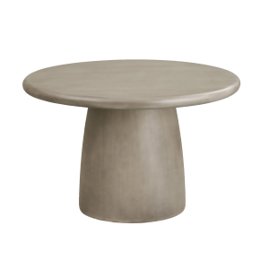 Artichok Tycho fiberclay eettafel grijs – Ø120 x 75 cm