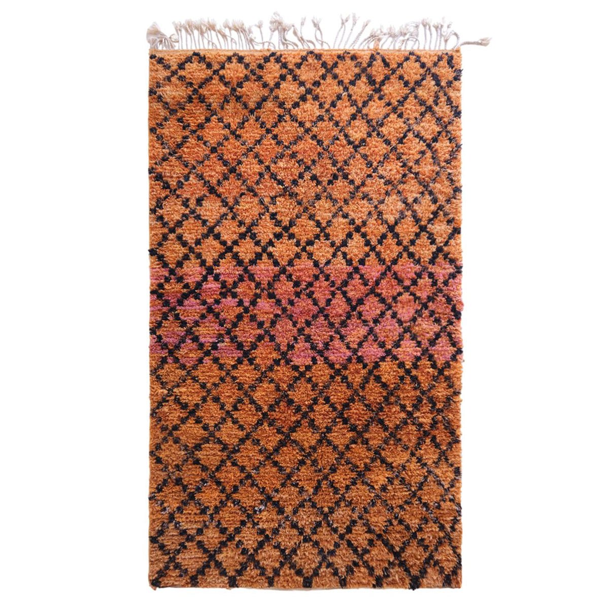 AFK Living vloerkleed Berber - handgemaakt - Wol - 165x 294 cm