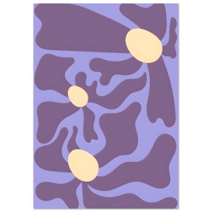 Artfulprints Poster Matisse – Purple flowers – A4 21×29.7 cm – Paars Artfulprints Poster Matisse – Purple flowers – A4 21×29.7 cm – Paars