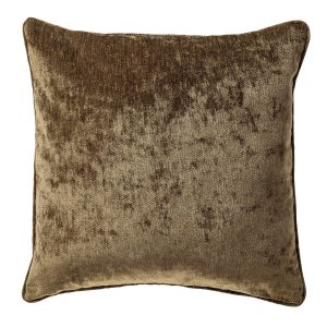 LEWY – sierkussen 45×45 cm – glansvelours – Military Olive – groen LEWY – sierkussen 45×45 cm – glansvelours – Military Olive – groen