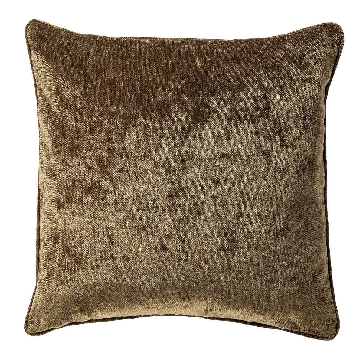 LEWY - kussenhoes 45x45 cm - glansvelours - Military Olive - groen