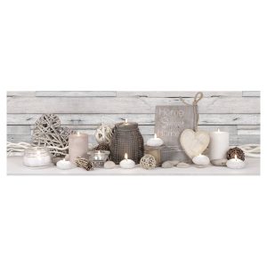 Art for the Home Canvas LED – Sweet Cosy Home – 30x90cm