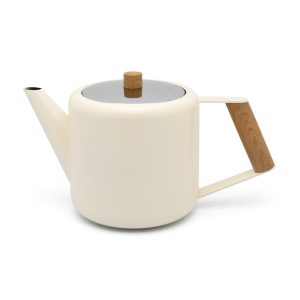 Bredemeijer – Theepot Duet Design Boston 1,1L wit Bredemeijer – Theepot Duet Design Boston 1,1L wit