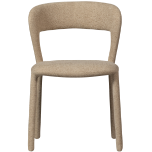 BePureHome Eetkamerstoel Noble – Polyester – Zand – 76x51x56 BePureHome Eetkamerstoel Noble – Polyester – Zand – 76x51x56