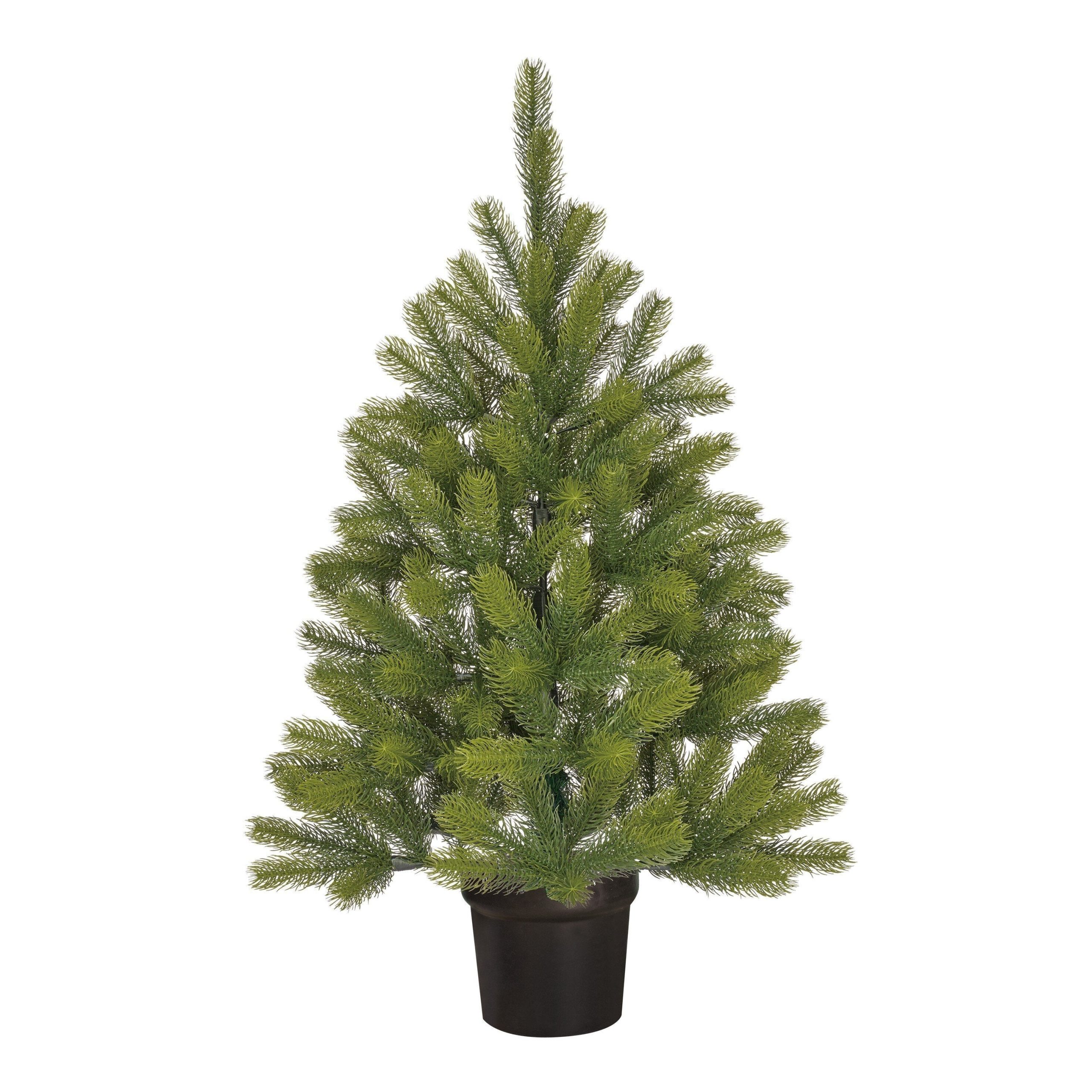 Black Box Trees Nagoya Kunstkerstboom in Pot - H90 x Ø55 cm - Groen