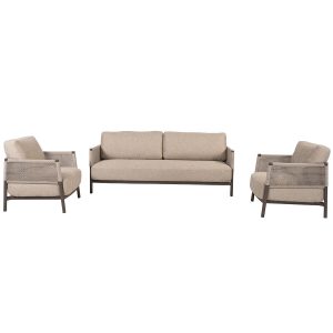 4 Seasons loungeset Savanne 3-delig – terre 4 Seasons loungeset Savanne 3-delig – terre