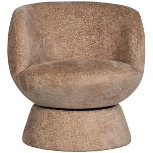 WOOOD draaibare fauteuil Shuffle – Polyester – Naturel – 72x73x71 WOOOD draaibare fauteuil Shuffle – Polyester – Naturel – 72x73x71