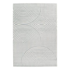 AFK Living vloerkleed Groove – reliëfeffect – blauw – 160 x 230 cm AFK Living vloerkleed Groove – reliëfeffect – blauw – 160 x 230 cm