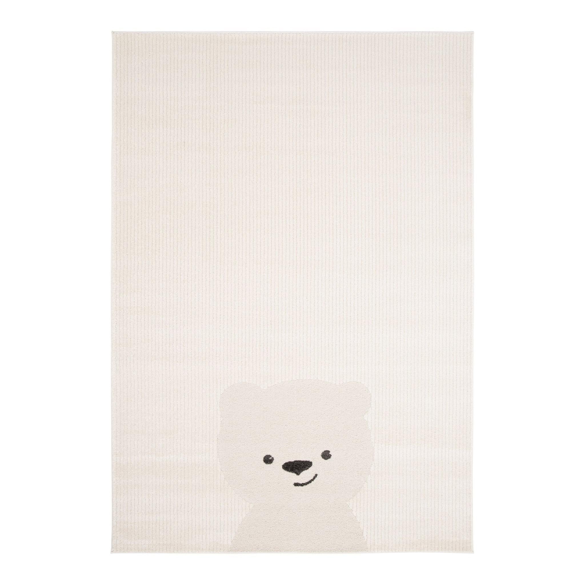 AFK Living vloerkleed Ourson - zeer zacht - wit - 120 x 170 cm