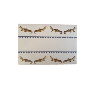Catchii Placemat Crocodile Sam blauw Catchii Placemat Crocodile Sam blauw