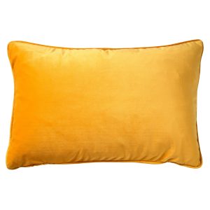 FINN – Sierkussen 40×60 cm – velvet – effen kleur – Golden Glow – geel