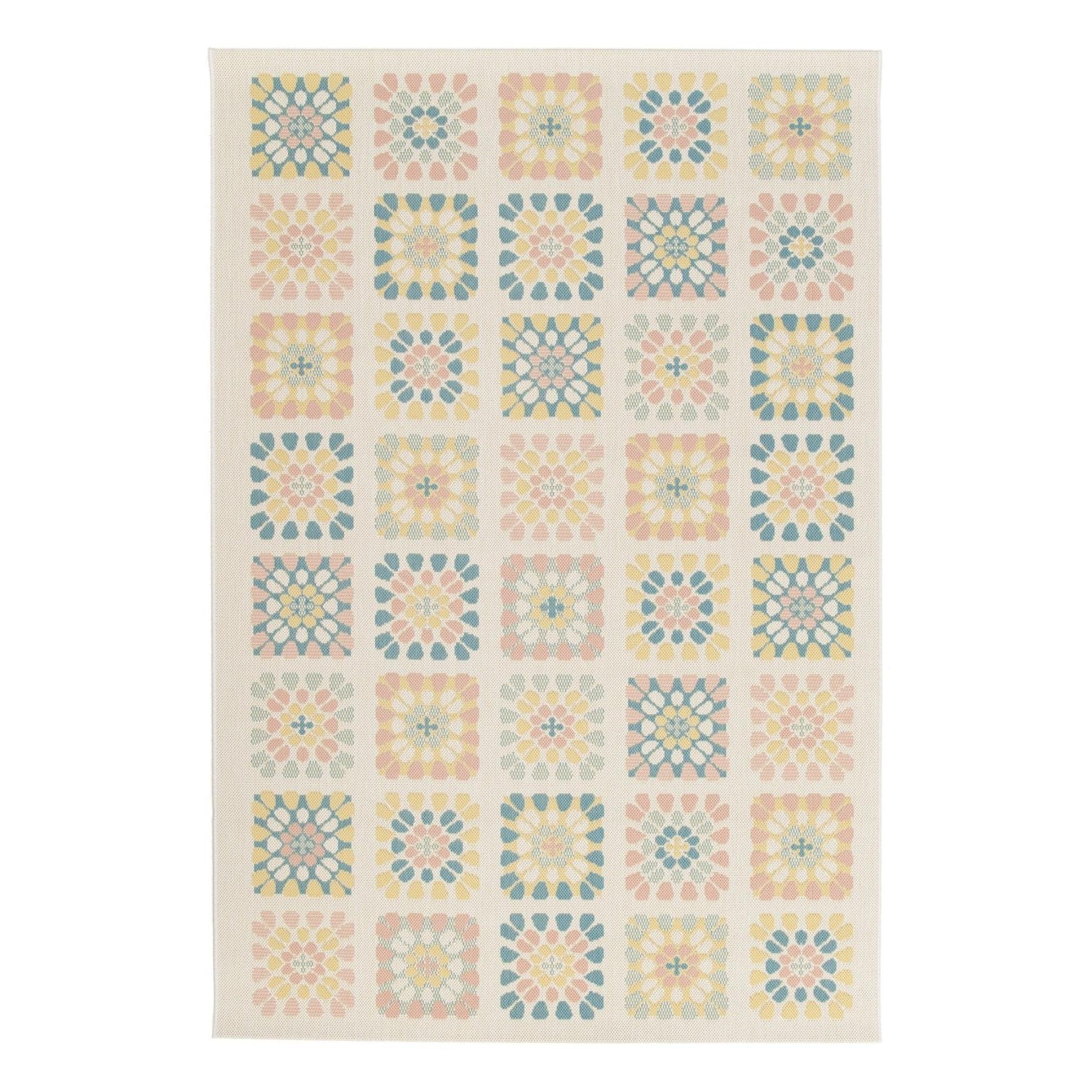 AFK Living vloerkleed Patchwork - voor binnen en buiten - veelkleurig