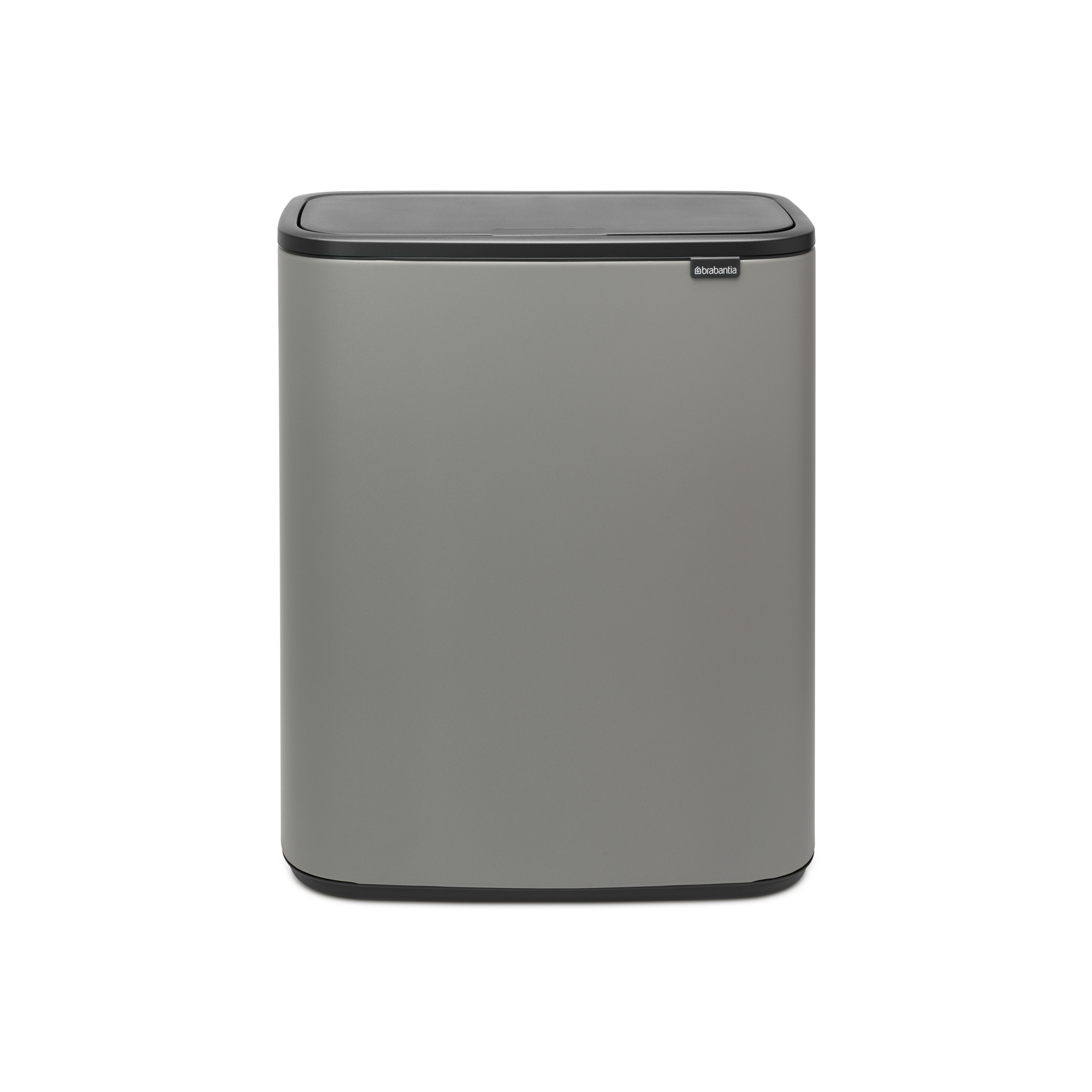 Brabantia Bo Touch Bin, met 2 binnenemmers, 2 x 30 liter - Mineral Con