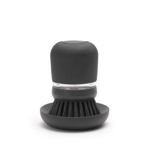 Brabantia SinkSide Afwasborstel met Zeepreservoir – Dark Grey Brabantia SinkSide Afwasborstel met Zeepreservoir – Dark Grey