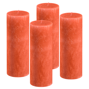Bolsius rustieke kaarsen – oranje – 19cm Bolsius rustieke kaarsen – oranje – 19cm