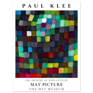 Artfulprints Poster Paul Klee – May picture – 30×40 cm – Meerkleurig Artfulprints Poster Paul Klee – May picture – 30×40 cm – Meerkleurig