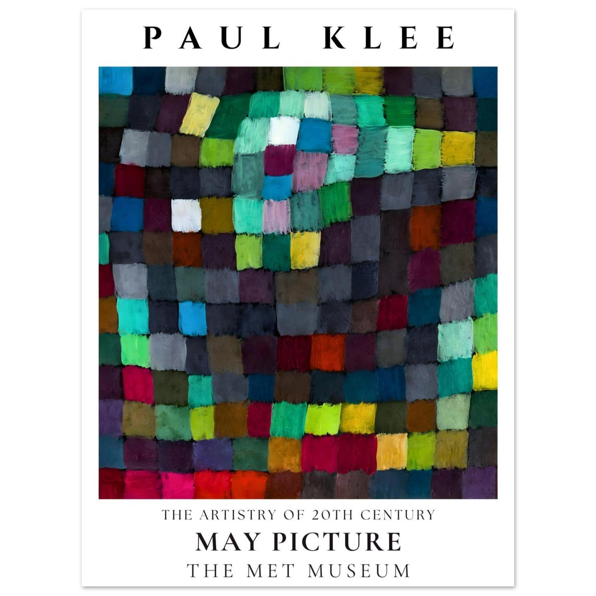 Artfulprints Poster Paul Klee - May picture - 30x40 cm - Meerkleurig