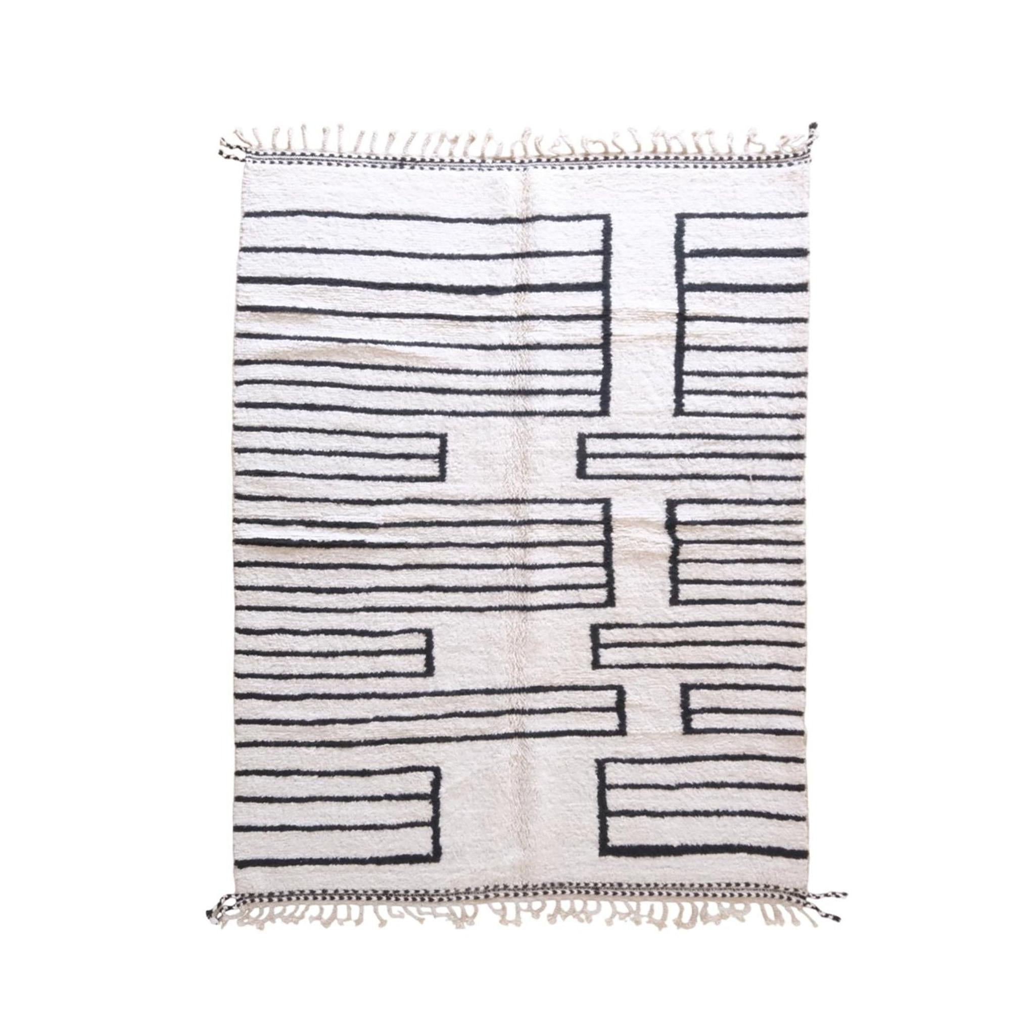 AFK Living vloerkleed Berber - handgemaakt - Wol - 214 x 291 cm