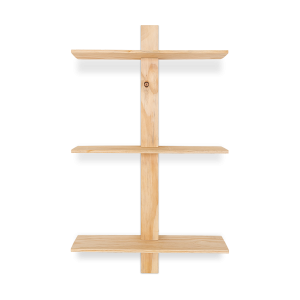 Artichok Mees houten wandplank naturel – 55 x 72 cm
