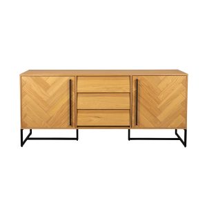 Dutchbone Class Dressoir Hoog Eikenhout Bruin Dutchbone Class Dressoir Hoog Eikenhout Bruin