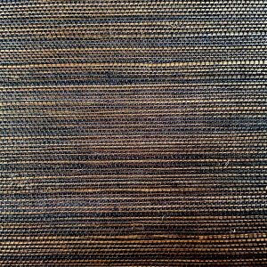 Behang Sisal zwart brons mix Behang Sisal zwart brons mix
