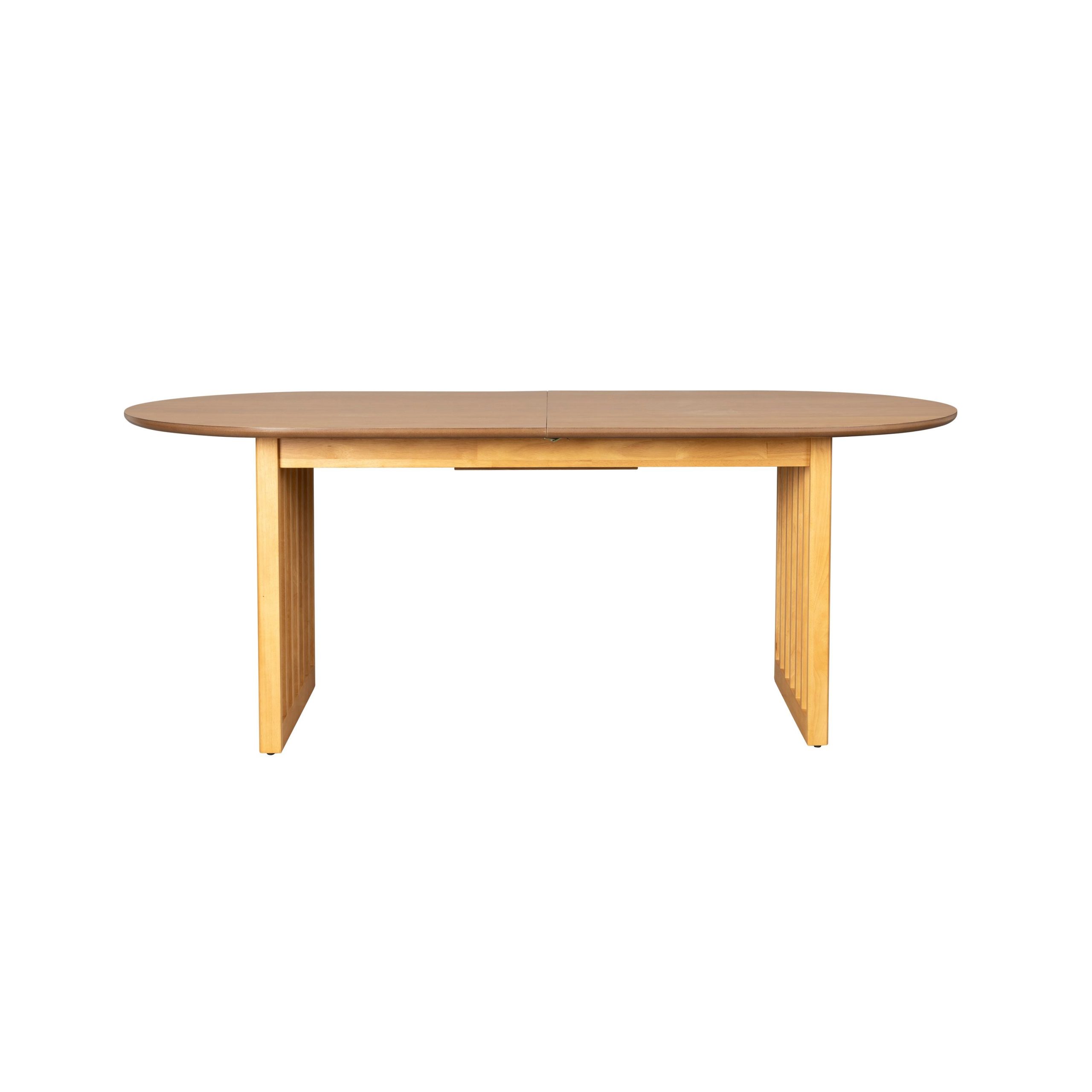 Dutchbone Barlet Uitschuifbare Eettafel 200/240x90 Hout Eiken - Bruin