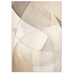 Artfulprints Abstract – Fine lines 6 poster A4 21×29.7 cm Artfulprints Abstract – Fine lines 6 poster A4 21×29.7 cm