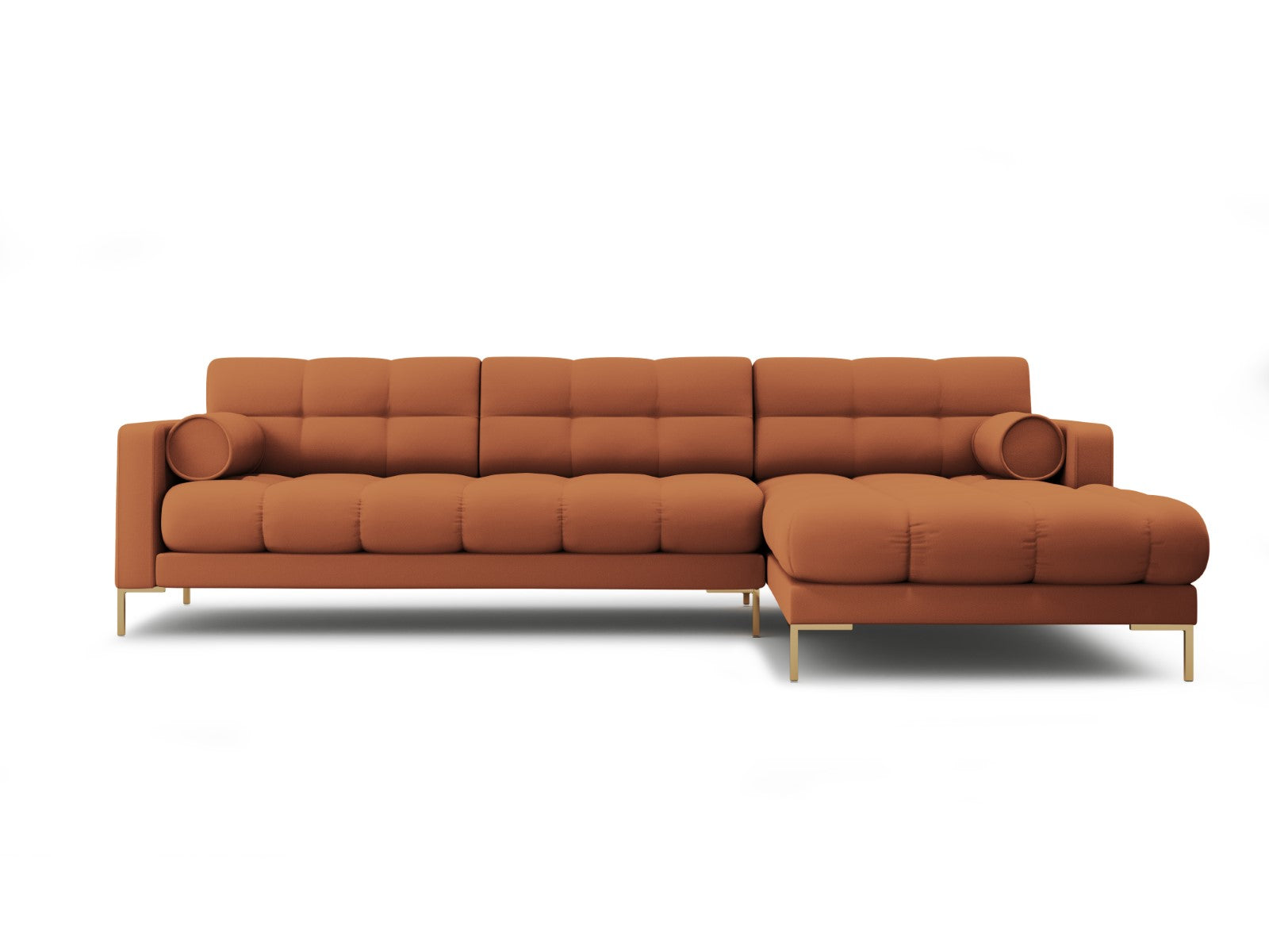 Cosmopolitan Design rechter hoekbank Bali 5-zits, structurele stof, ba