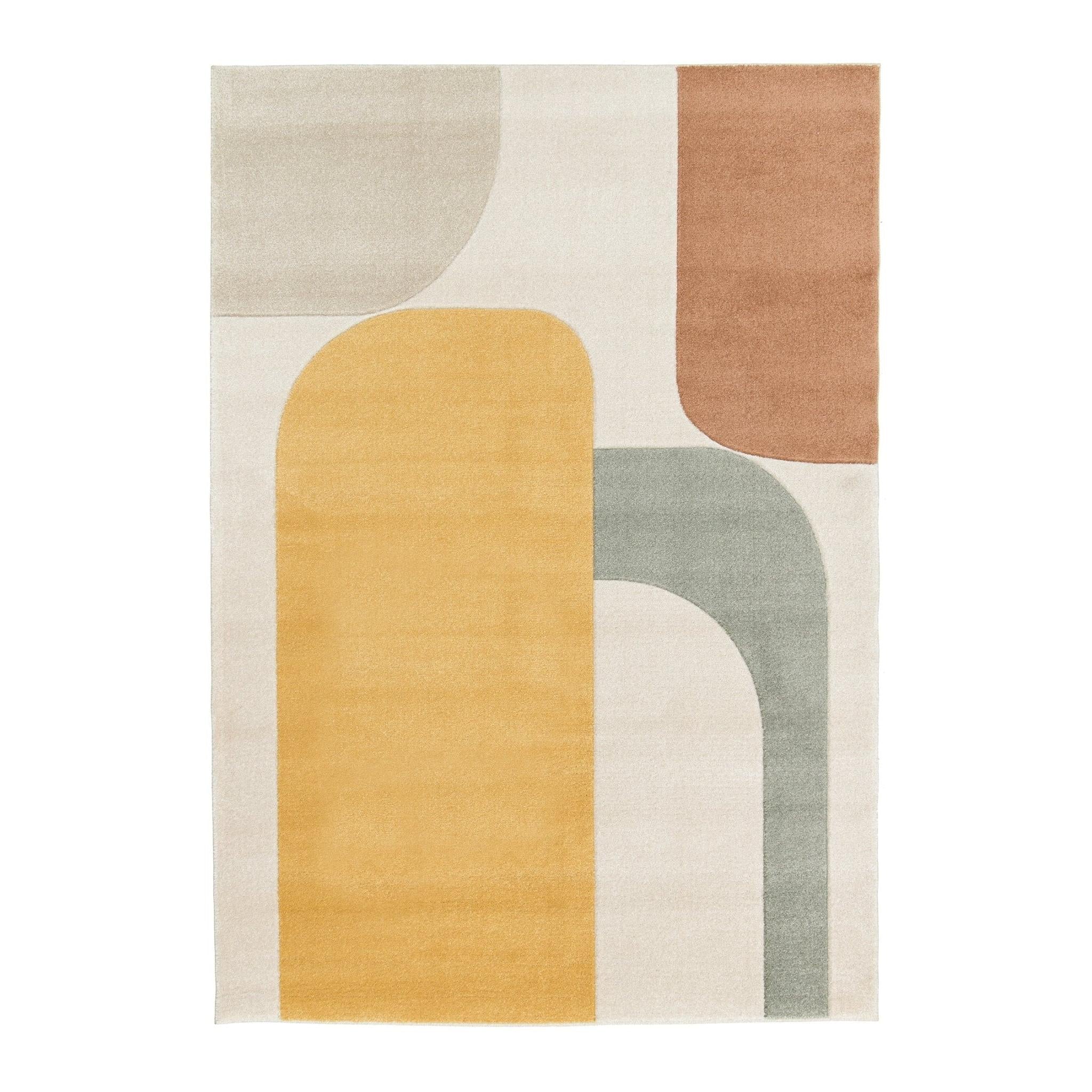 AFK Living vloerkleed Wassily - zeer zacht - veelkleurig - 120 x 170 c