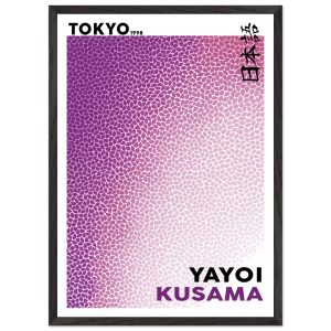 Artfulprints Poster met Lijst Yayoi Kusama – Purple Tokyo 1998 – 50×70 Artfulprints Poster met Lijst Yayoi Kusama – Purple Tokyo 1998 – 50×70