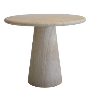 DÉJA Living Tuintafel Brunn – Travertin – Rond – 80x80x76cm DÉJA Living Tuintafel Brunn – Travertin – Rond – 80x80x76cm