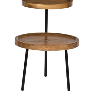 Brix Bijzettafel Ruby – mangohout – 45cm Brix Bijzettafel Ruby – mangohout – 45cm