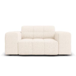 Cosmopolitan Design Fauteuil Chicago chenille lichtbeige – 102x132x78c Cosmopolitan Design Fauteuil Chicago chenille lichtbeige – 102x132x78c