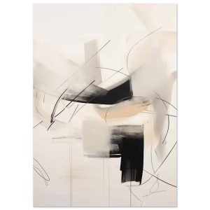 Artfulprints Abstract – Chique brush 3 poster A4 21×29.7 cm Artfulprints Abstract – Chique brush 3 poster A4 21×29.7 cm