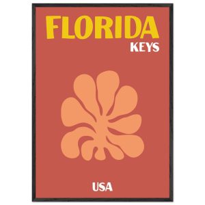 Artfulprints Poster met Lijst USA – Florida Keys – 70×100 cm – Terraco Artfulprints Poster met Lijst USA – Florida Keys – 70×100 cm – Terraco