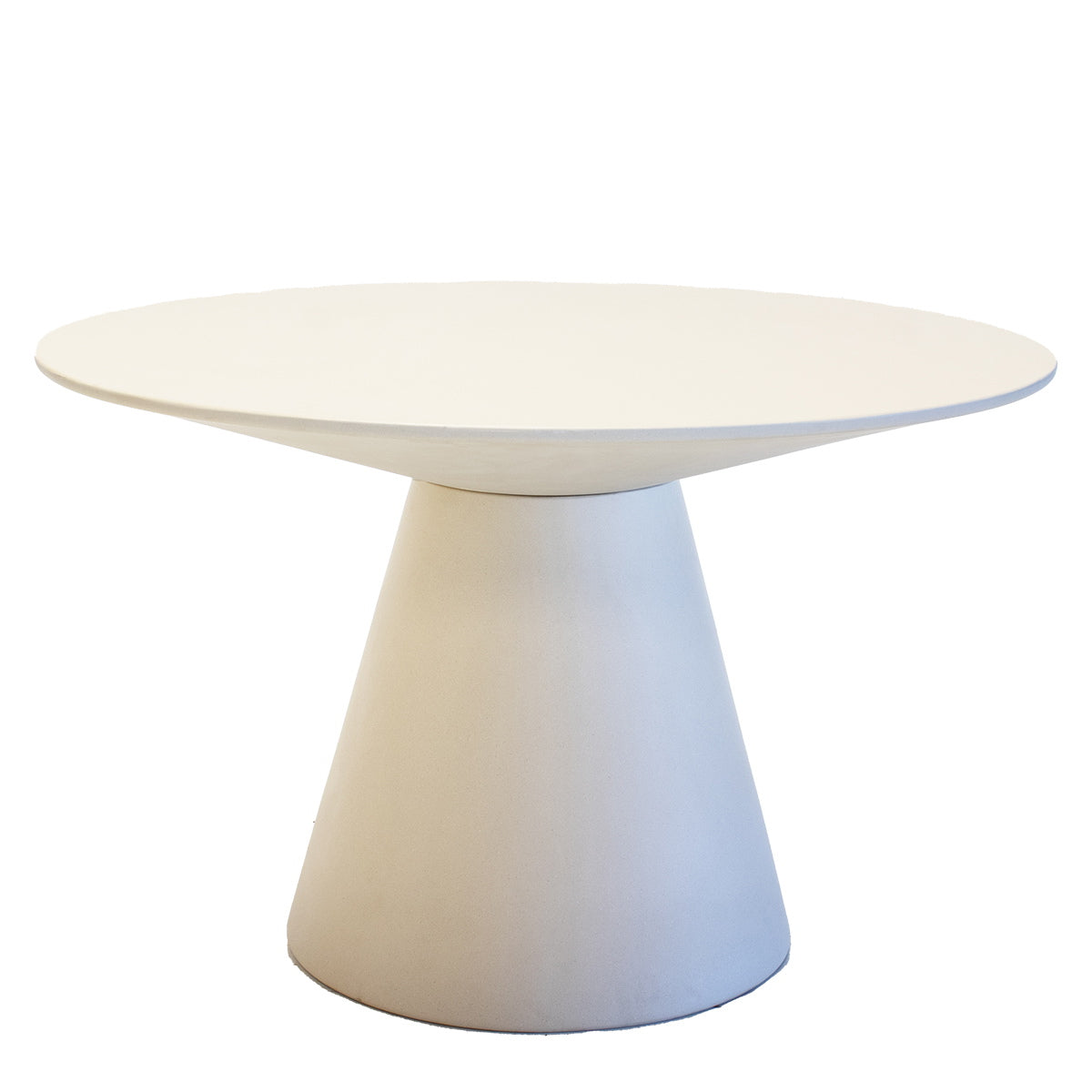 DÉJA Living Tuintafel Stockholm - Rond Beige Eco Composiet - 120x120x7