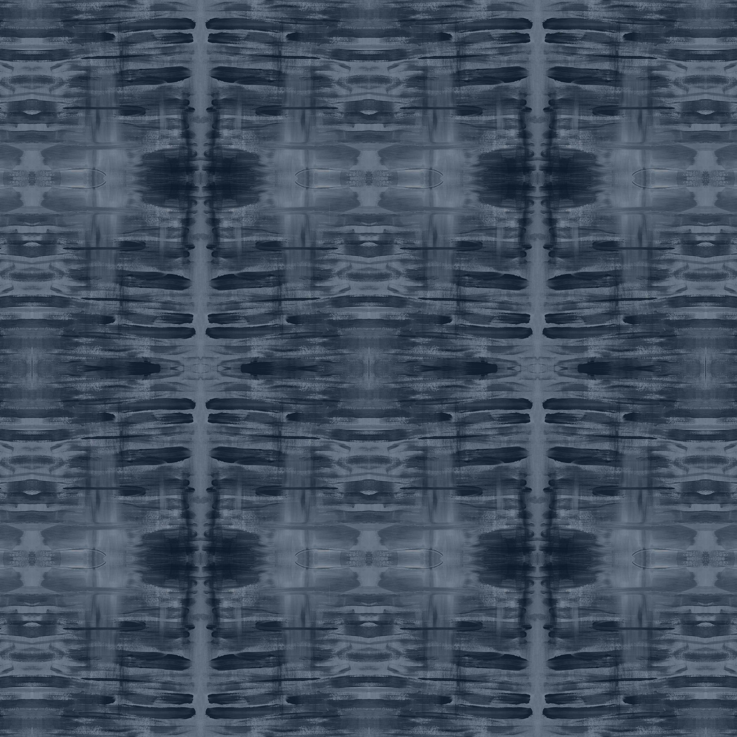 Behang Graffiti dark blue