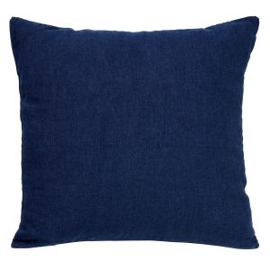 LINN – Kussenhoes 45×45 cm – 100% linnen – effen kleur – Insignia Blue LINN – Kussenhoes 45×45 cm – 100% linnen – effen kleur – Insignia Blue