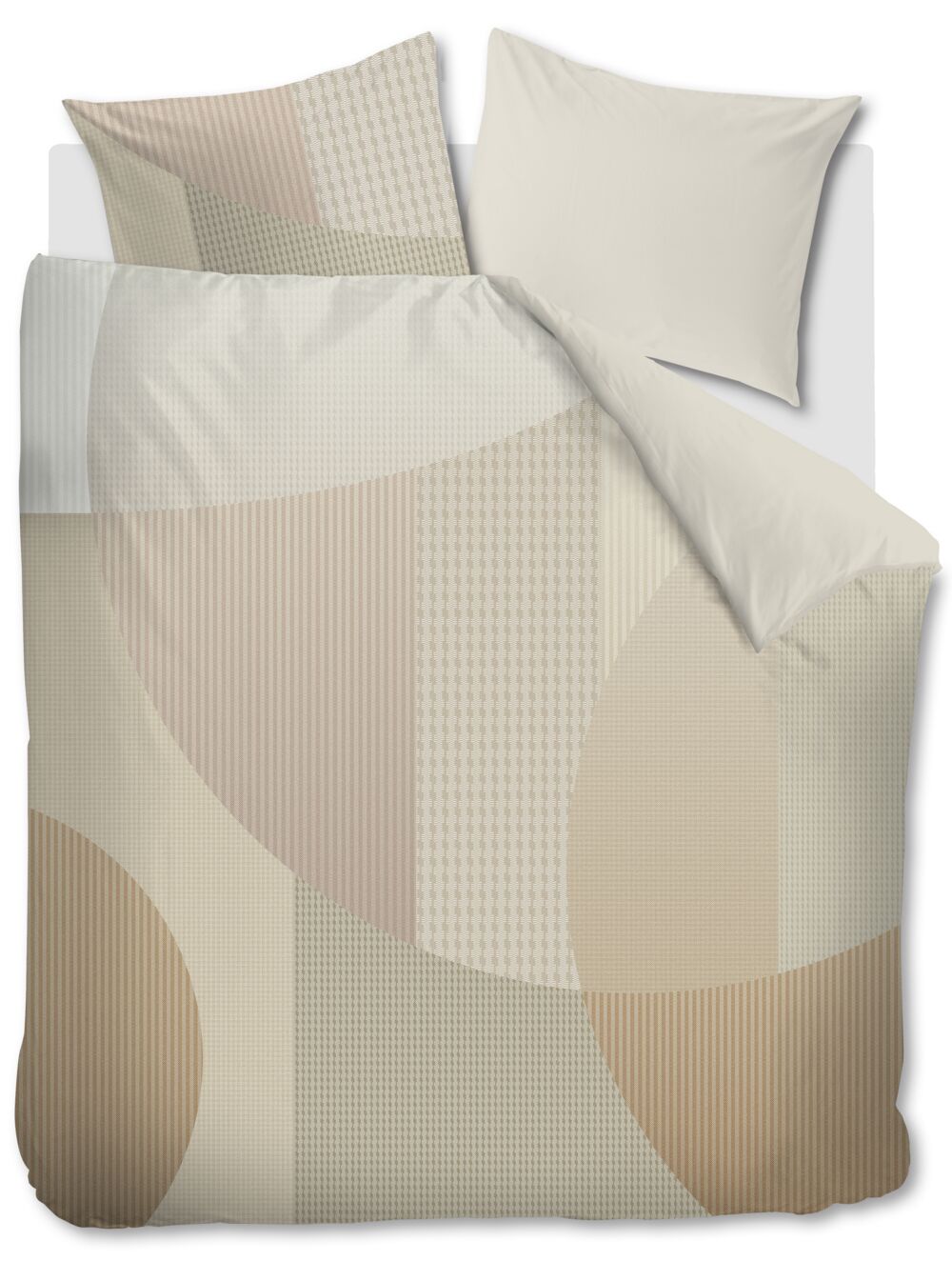 Beddinghouse Dekbedovertrek Tove - 240 x 200/220 cm - Naturel