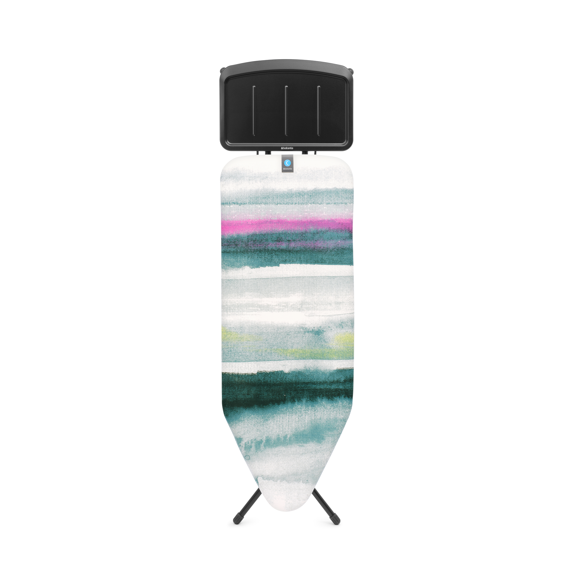 Brabantia Strijkplank C, 124x45 cm, solide stoomunithouder 123986 - Mo