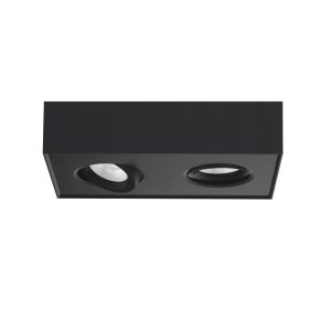 Artdelight spot Brooklyn – 2 lichts – 22.4 x 6 cm – zwart Artdelight spot Brooklyn – 2 lichts – 22.4 x 6 cm – zwart