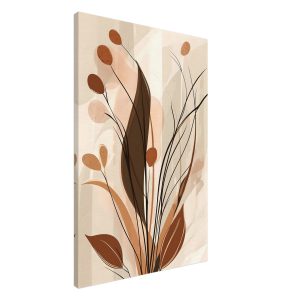 Artfulprints Canvas Boho – Autumn growth canvas – 60×90 cm – beige Artfulprints Canvas Boho – Autumn growth canvas – 60×90 cm – beige