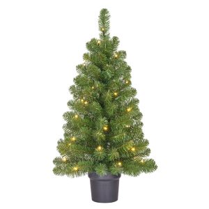 Black Box Trees Norton Kerstboom met Verlichting in Pot – op Batterij Black Box Trees Norton Kerstboom met Verlichting in Pot – op Batterij