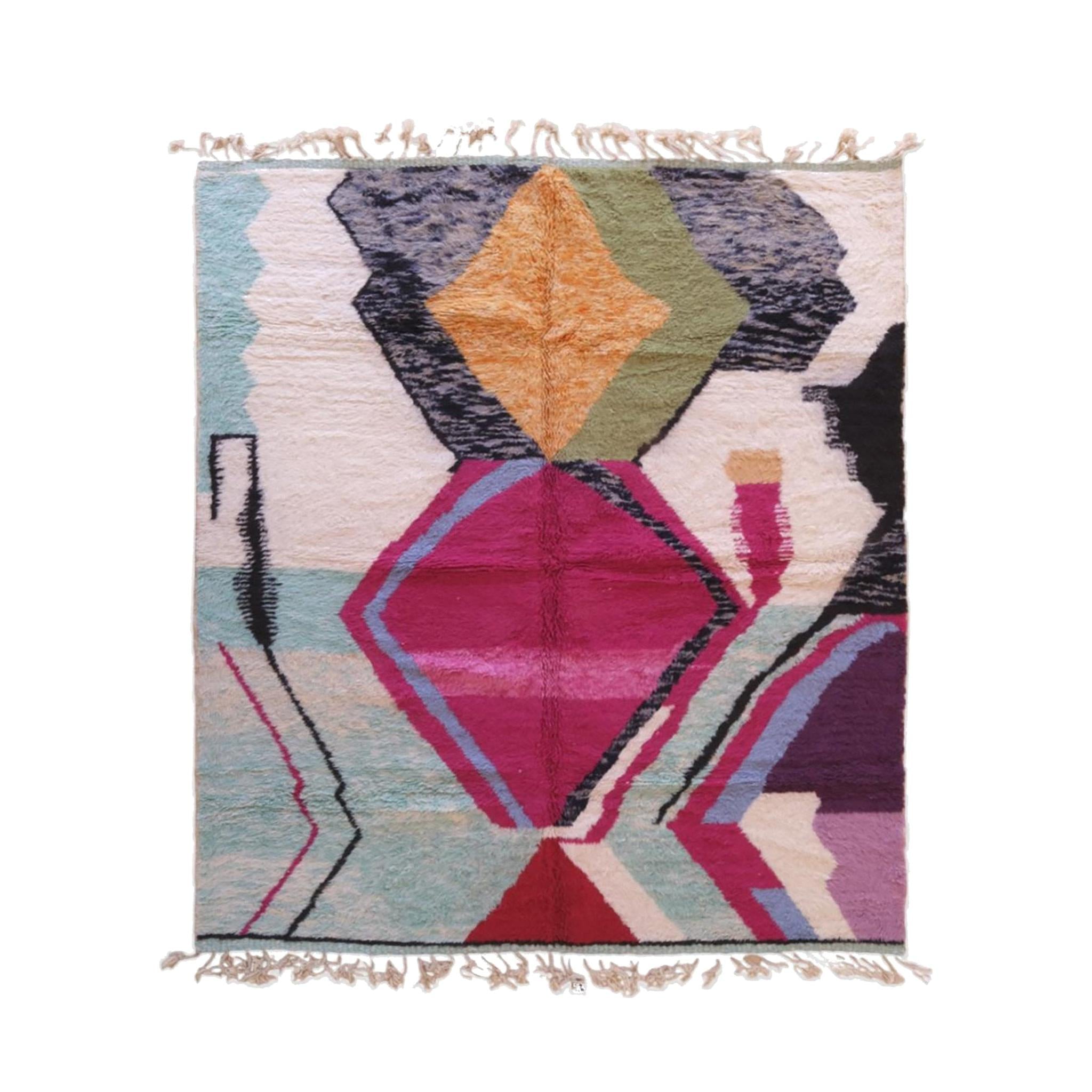 AFK Living vloerkleed Berber - handgemaakt - Wol - 254 x 291 cm