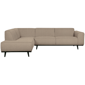 WOOOD hoekbank links Statement – Boucle – Beige – 77x274x210 WOOOD hoekbank links Statement – Boucle – Beige – 77x274x210