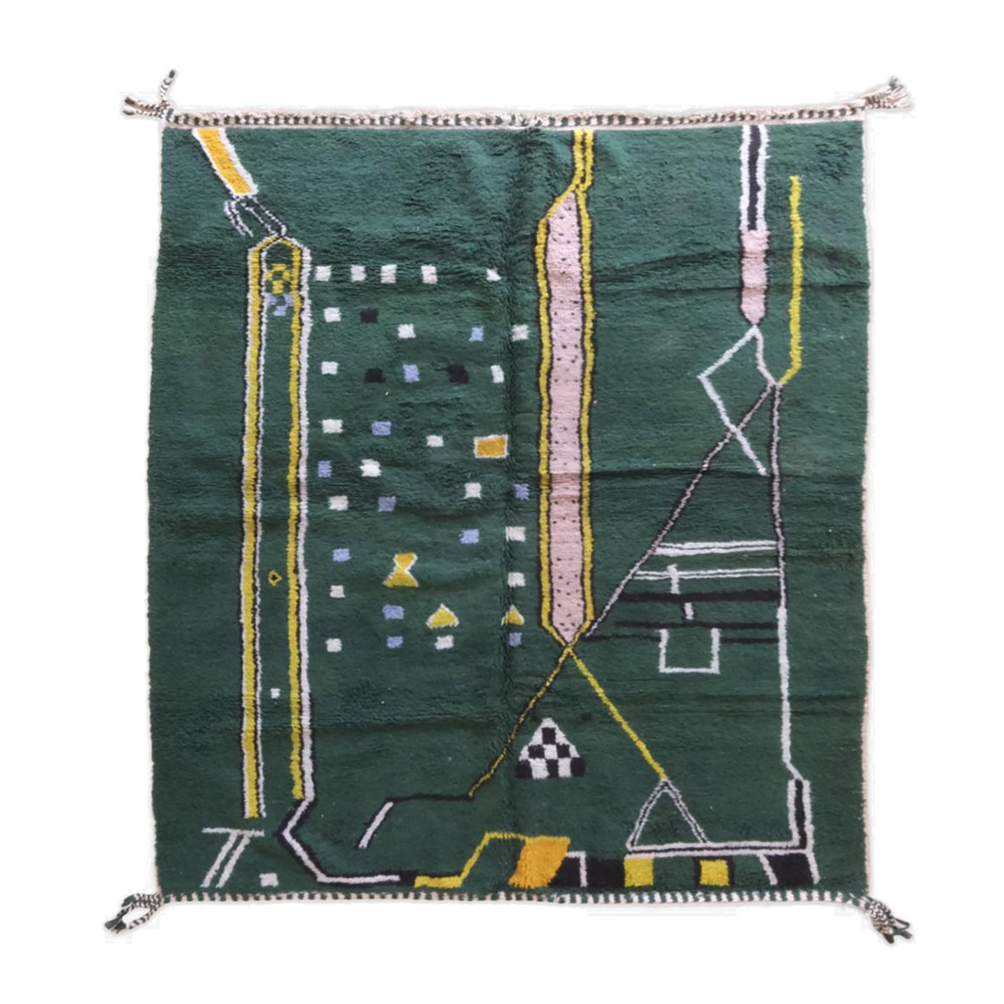 AFK Living vloerkleed Berber - handgemaakt - Wol - 237 x 279 cm