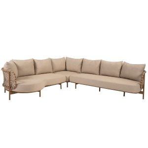 4 Seasons loungebank Martinique 3-delig – amber 4 Seasons loungebank Martinique 3-delig – amber